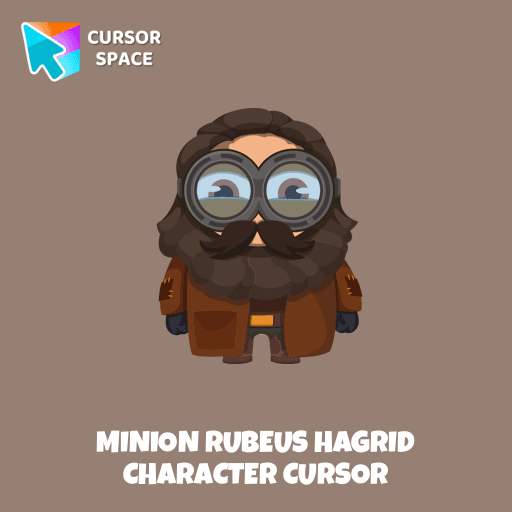 Minion Rubeus Hagrid Character cursor